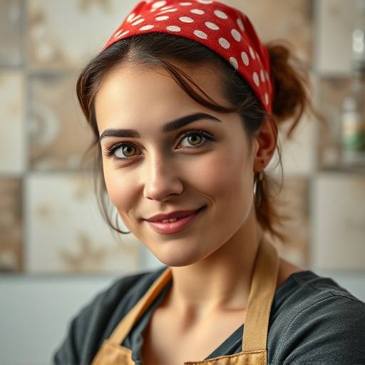 Ritratto di Giulia Neri, Pizzaiola di Bella Napoli